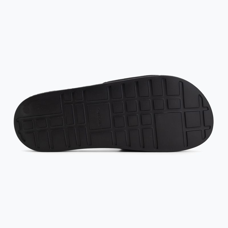 Шльопанці чоловічі Calvin Klein Ess Monogram triple black 4