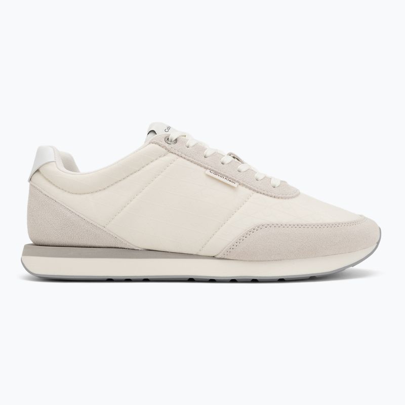 Кросівки чоловічі Calvin Klein HM0HM02140 Retro Runner Ripstop Aop marshmallow/bright white 2