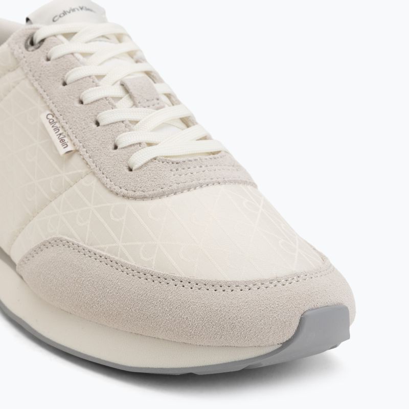 Кросівки чоловічі Calvin Klein HM0HM02140 Retro Runner Ripstop Aop marshmallow/bright white 7