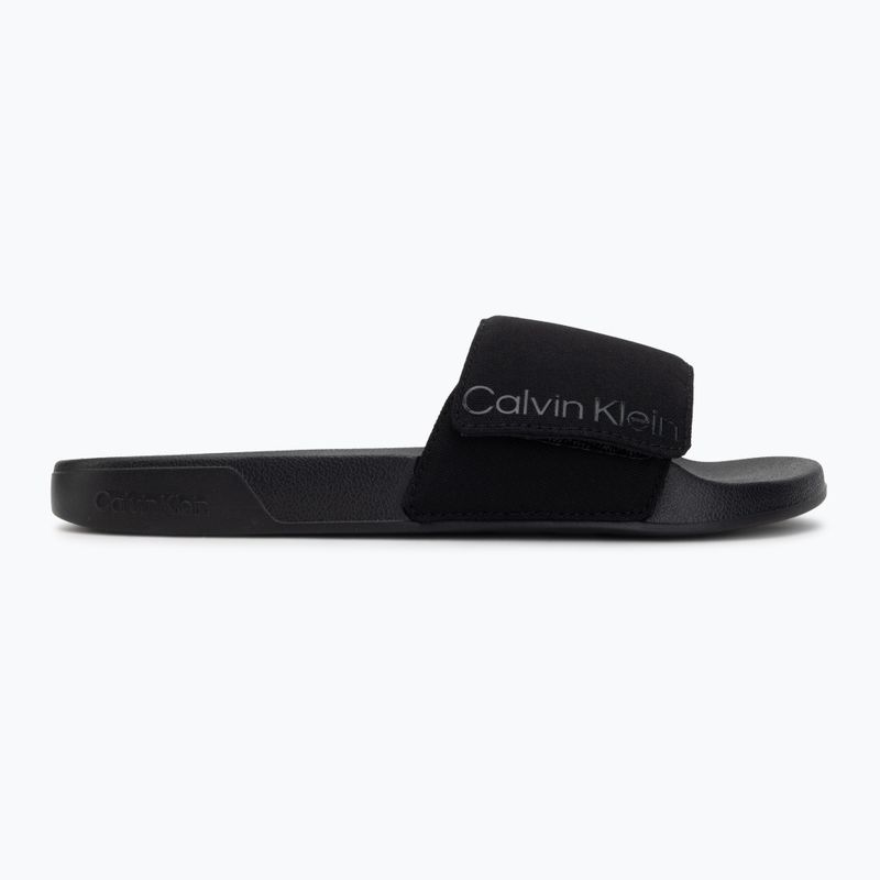 Шльопанці чоловічі Calvin Klein HM0HM02115 Ess Monobrand triple black 2