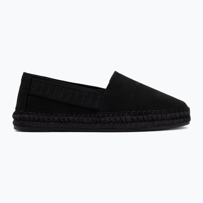 Еспадрильї чоловічі Calvin Klein HM0HM02075 Webbing triple black 2