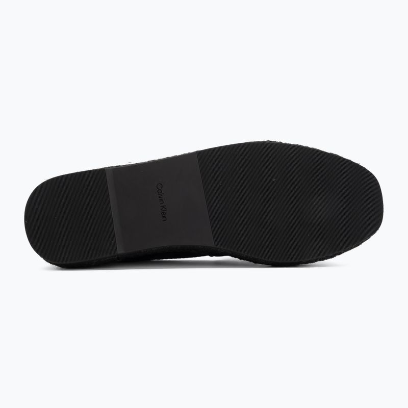 Еспадрильї чоловічі Calvin Klein HM0HM02075 Webbing triple black 4