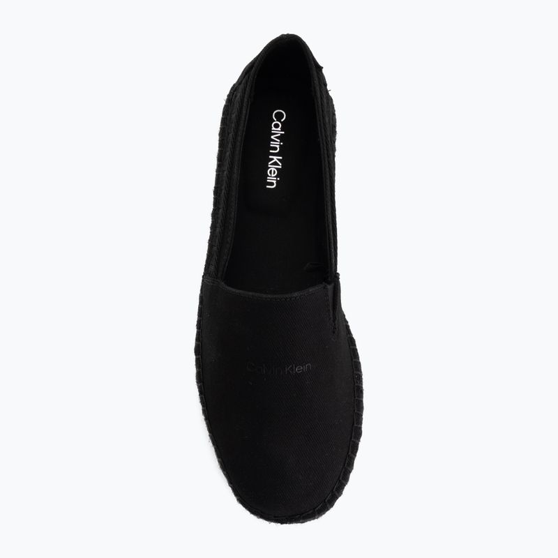 Еспадрильї чоловічі Calvin Klein HM0HM02075 Webbing triple black 5