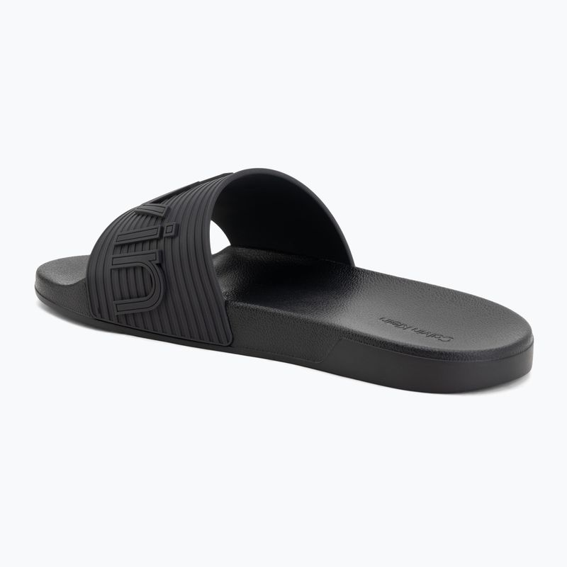 Шльопанці чоловічі Calvin Klein HM0HM02113 Ess Texture triple black 3