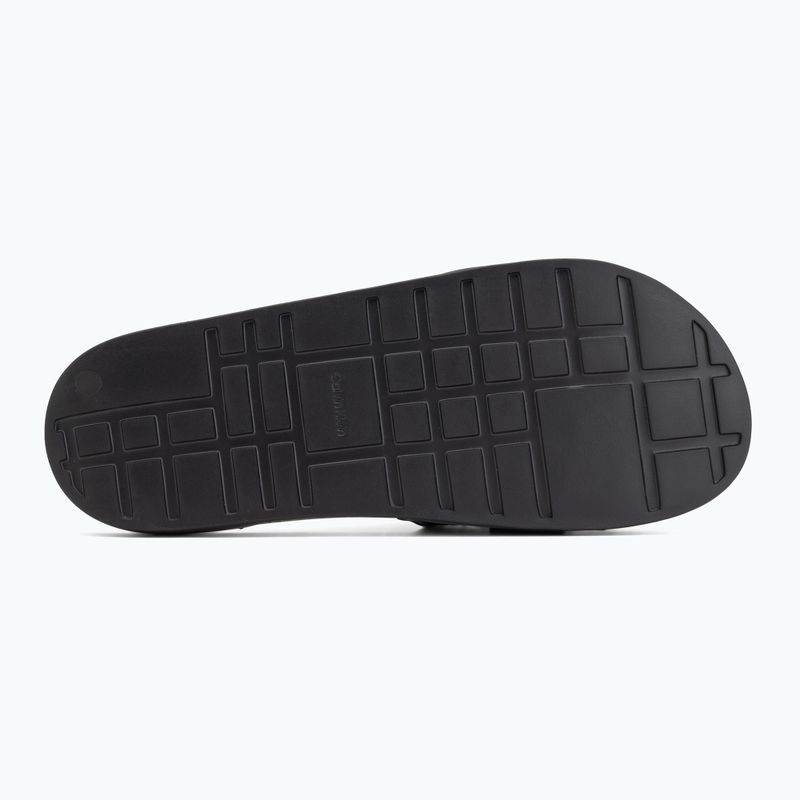 Шльопанці чоловічі Calvin Klein HM0HM02113 Ess Texture triple black 4