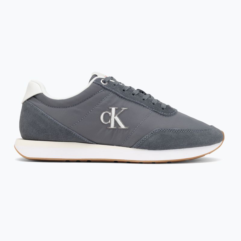 Кросівки чоловічі Calvin Klein YM0YM01361 Retro Runner Ess Mix Mat night owl/off white 2