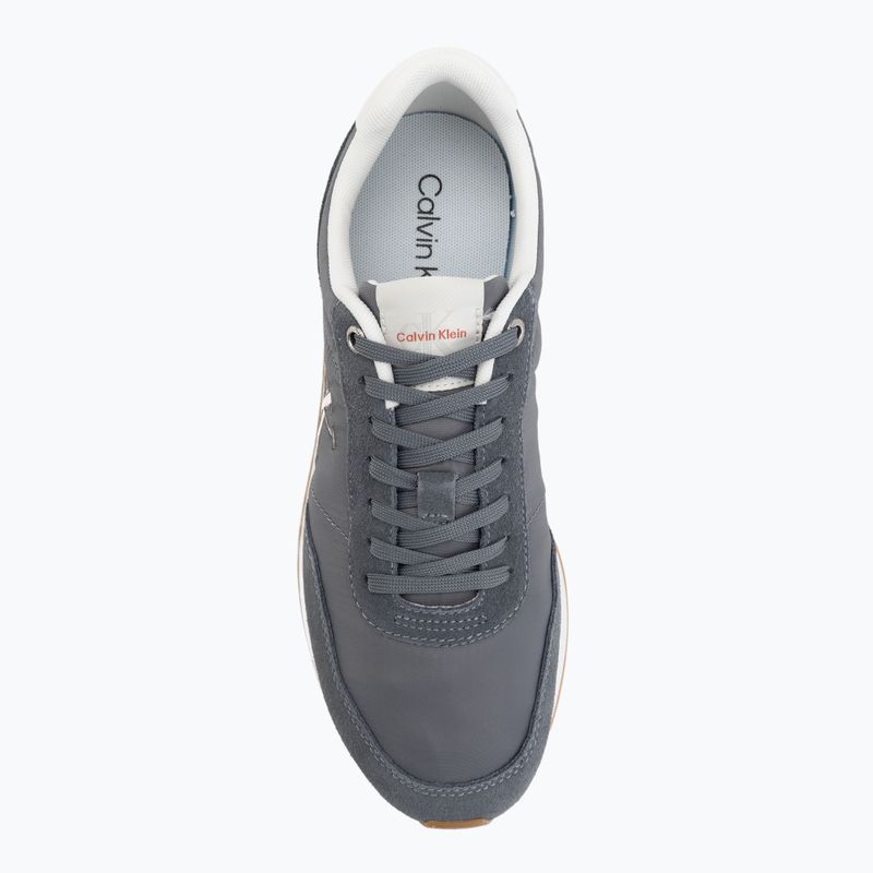 Кросівки чоловічі Calvin Klein YM0YM01361 Retro Runner Ess Mix Mat night owl/off white 5