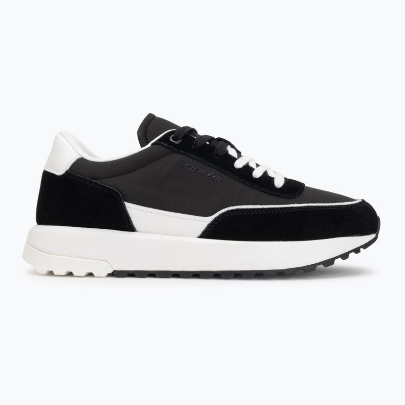 Кросівки чоловічі Calvin Klein HM0HM02144 City Runner Laceup Nylon Mix black/bright white 2