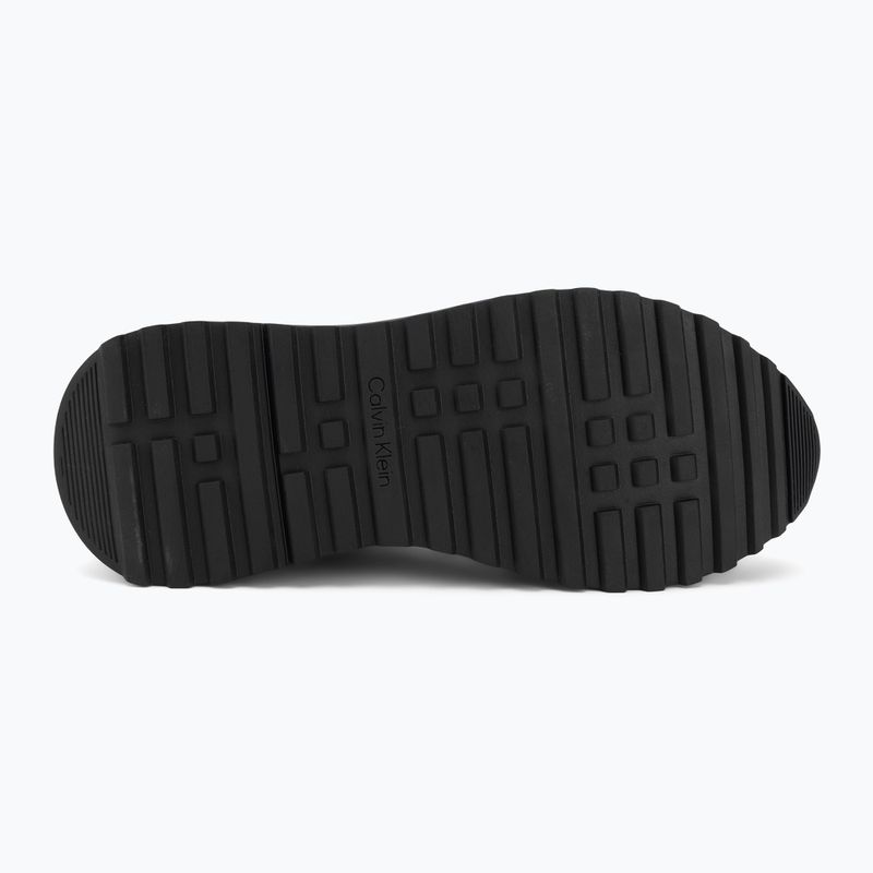 Кросівки чоловічі Calvin Klein HM0HM02146 City Runner Laceup Leather triple black 4