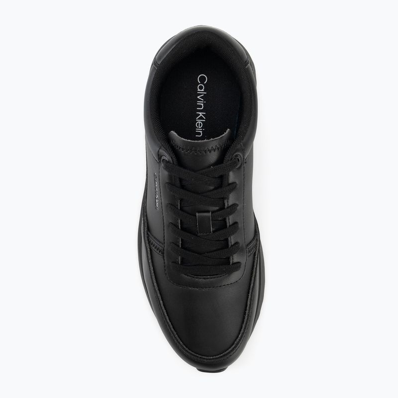 Кросівки чоловічі Calvin Klein HM0HM02146 City Runner Laceup Leather triple black 5