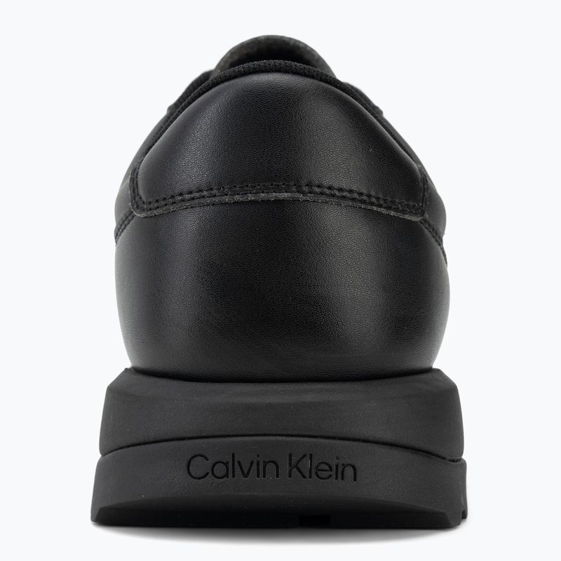 Кросівки чоловічі Calvin Klein HM0HM02146 City Runner Laceup Leather triple black 6
