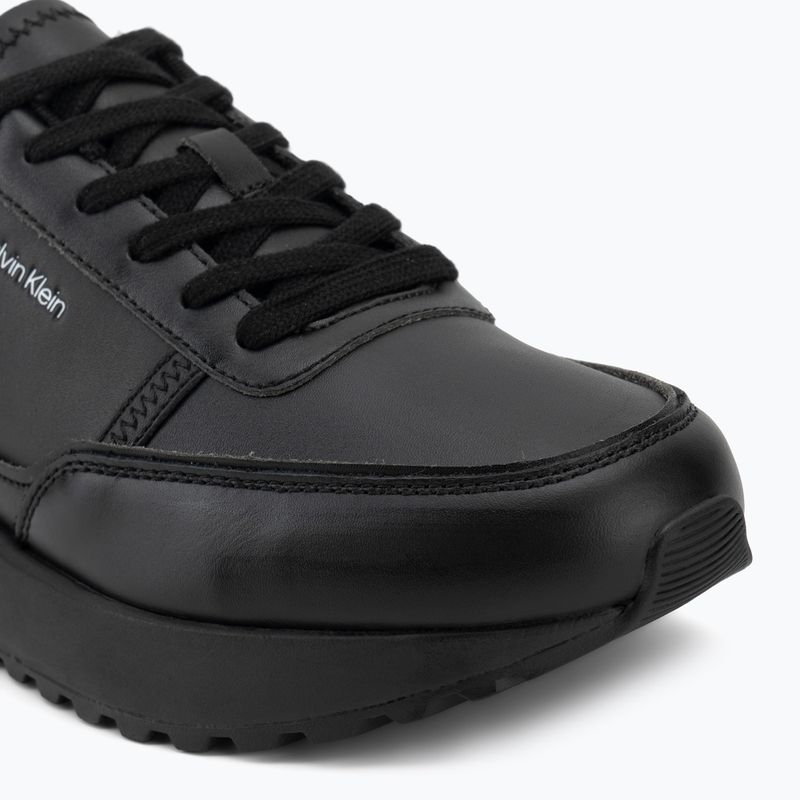 Кросівки чоловічі Calvin Klein HM0HM02146 City Runner Laceup Leather triple black 7
