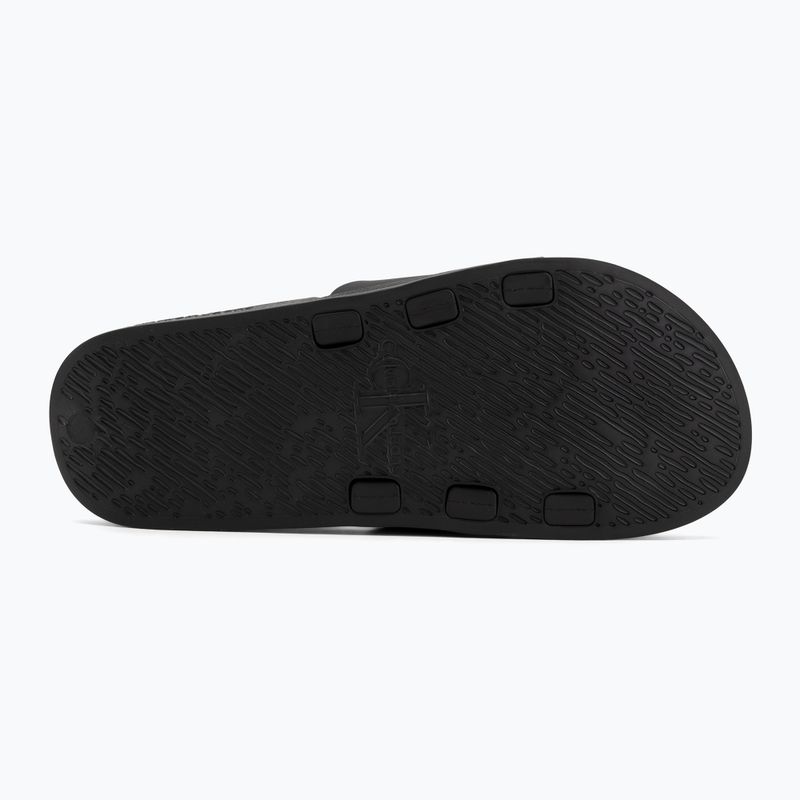 Шльопанці чоловічі Calvin Klein HM0HM02229 Ess Rubber Neoprene triple black 4