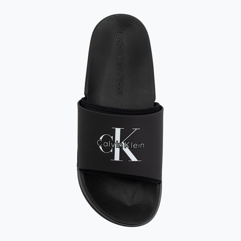 Шльопанці чоловічі Calvin Klein HM0HM02229 Ess Rubber Neoprene triple black 5