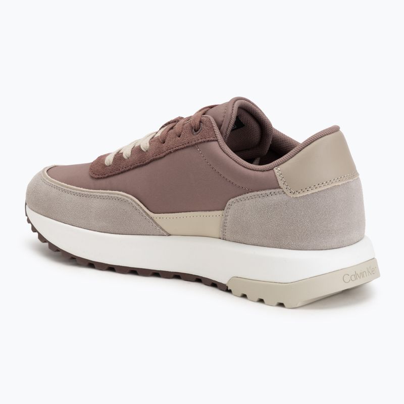 Кросівки чоловічі Calvin Klein HM0HM02144 City Runner Laceup Nylon Mix muddy brown/desert taupe/oatmeal 3