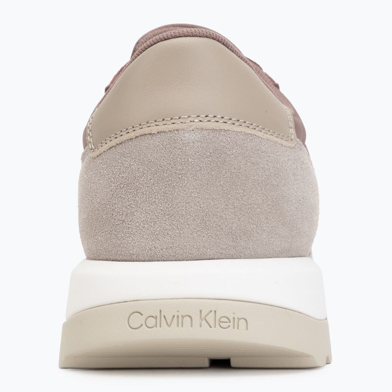 Кросівки чоловічі Calvin Klein HM0HM02144 City Runner Laceup Nylon Mix muddy brown/desert taupe/oatmeal 6