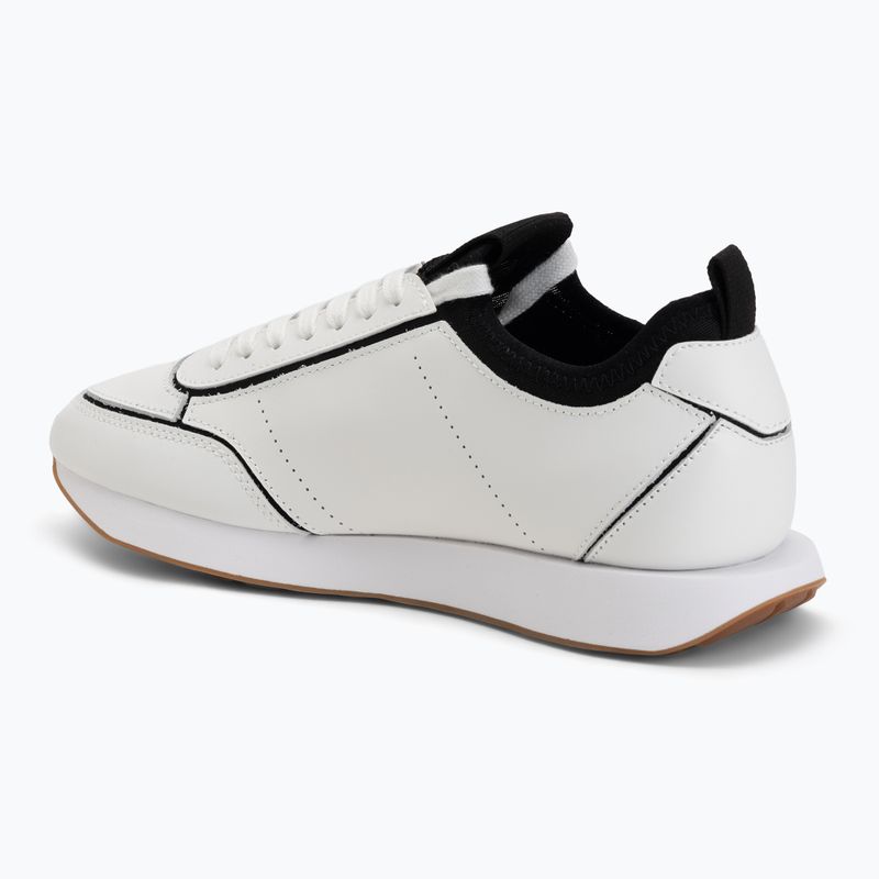 Взуття жіноче Calvin Klein HW0HW02994 Retro Runner Sock Patch Leather bright white/black 3