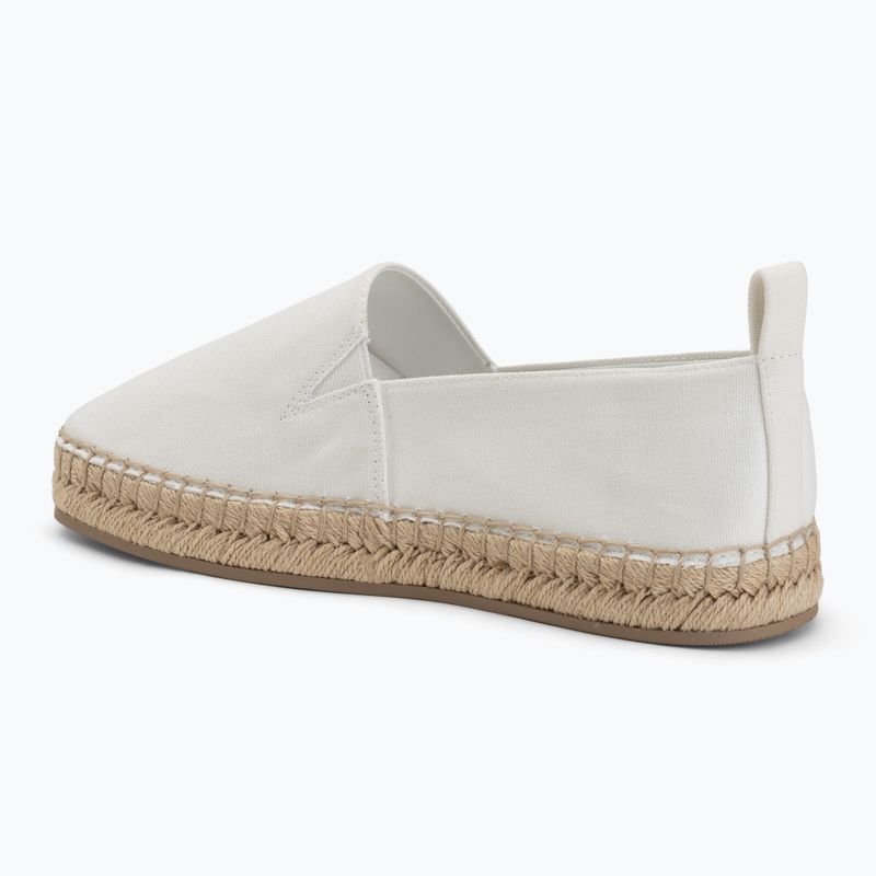 Еспадрильї жіночі Calvin Klein HW0HW02931 Oblique Canvas Off White 3