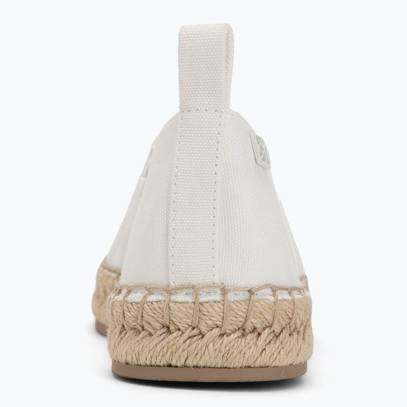 Еспадрильї жіночі Calvin Klein HW0HW02931 Oblique Canvas Off White 6