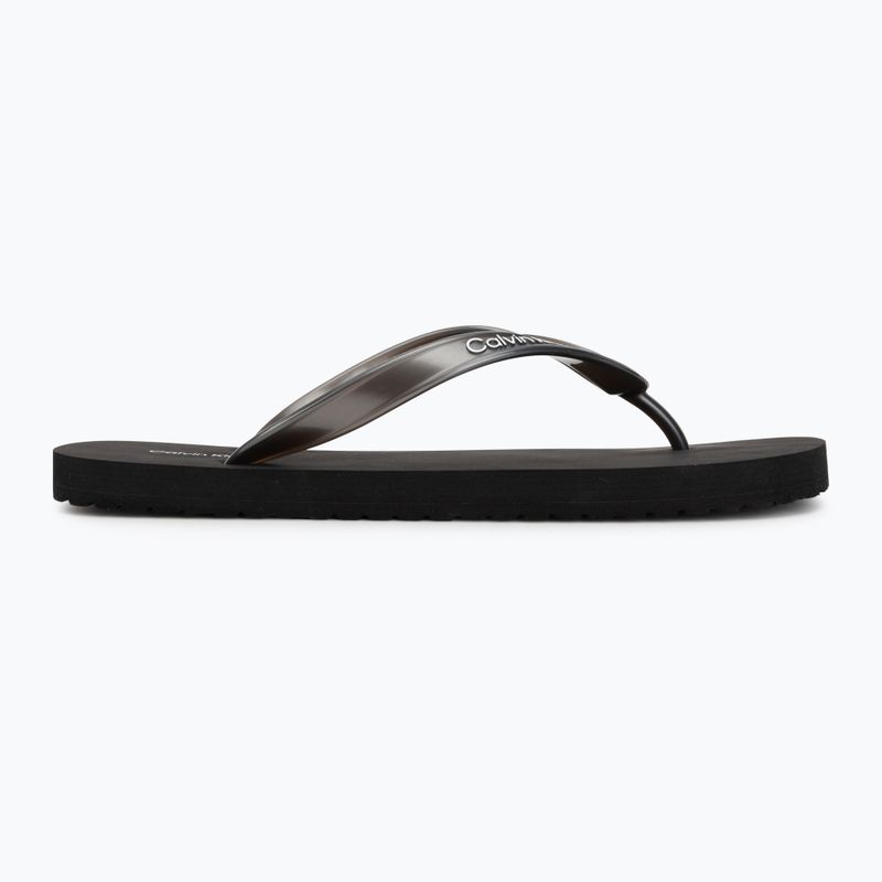 В'єтнамки жіночі Calvin Klein HW0HW02956 Tpu Metallic triple black 2