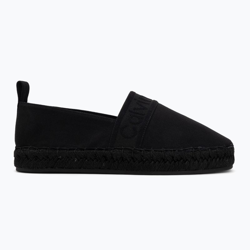Еспадрильї жіночі Calvin Klein HW0HW02934 Oblique Webbing Triple Black 2