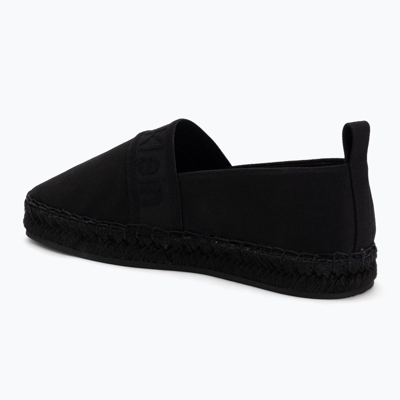 Еспадрильї жіночі Calvin Klein HW0HW02934 Oblique Webbing Triple Black 3