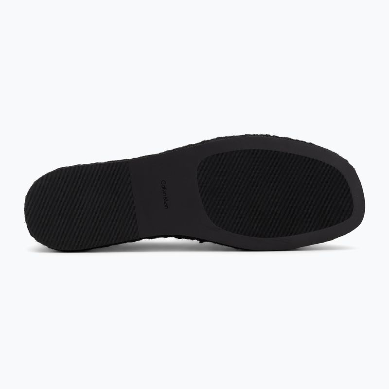 Еспадрильї жіночі Calvin Klein HW0HW02934 Oblique Webbing Triple Black 4