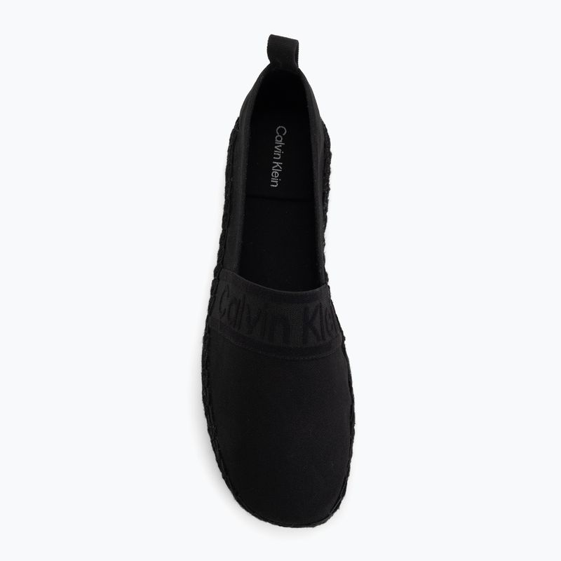 Еспадрильї жіночі Calvin Klein HW0HW02934 Oblique Webbing Triple Black 5