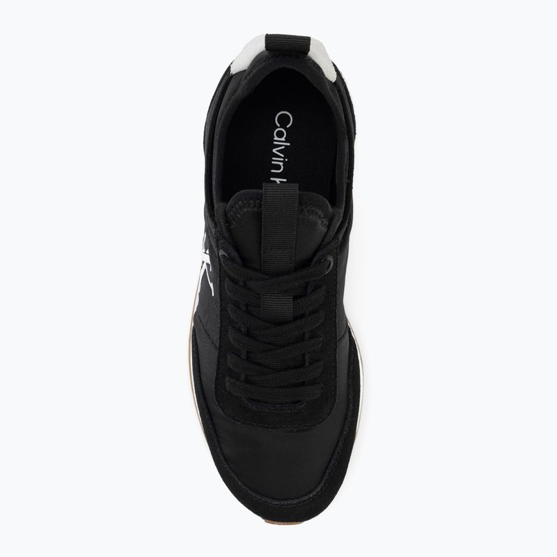 Кросівки жіночі Calvin Klein YW0YW02060 Retro Runner Sock Laceup Mix Mat black/bright white 5