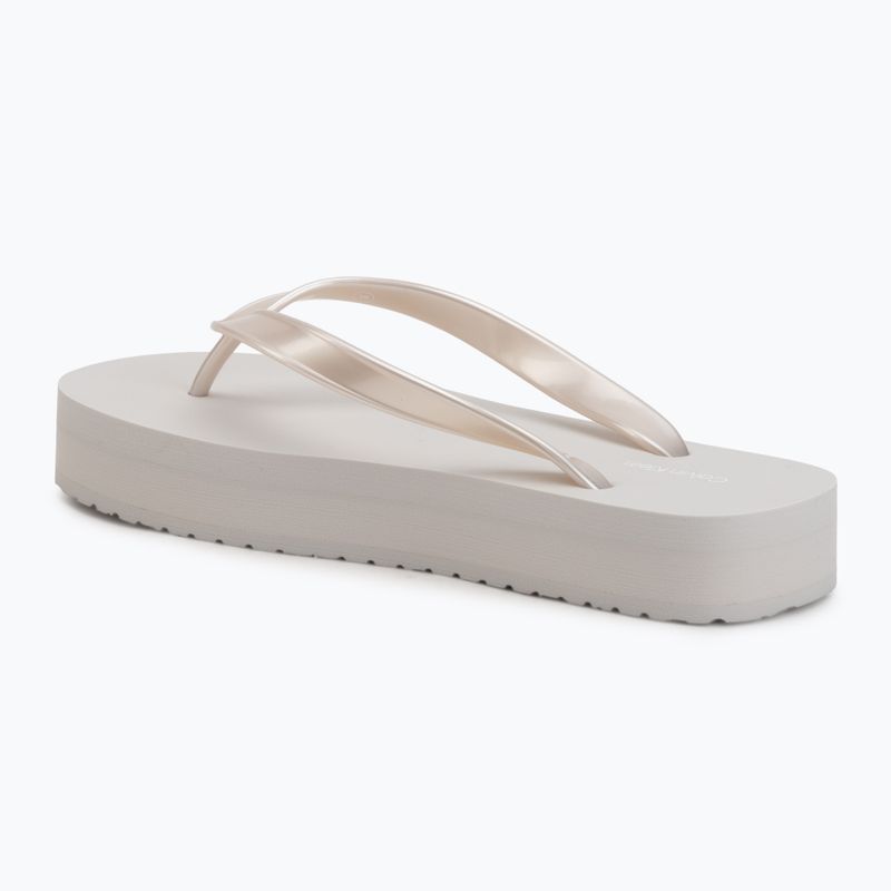 В'єтнамки жіночі Calvin Klein HW0HW03120 Flatform silver 3