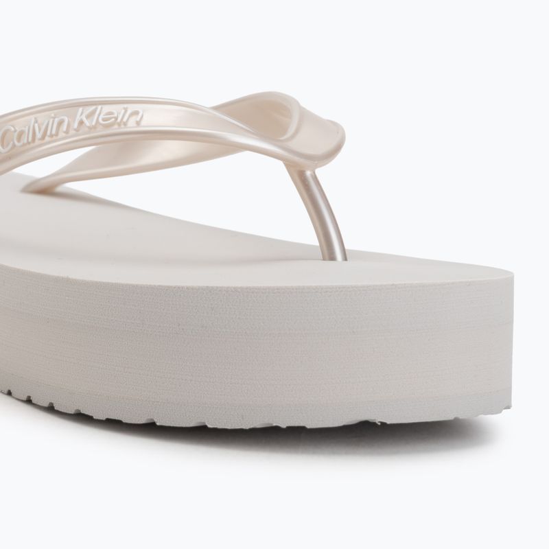 В'єтнамки жіночі Calvin Klein HW0HW03120 Flatform silver 7