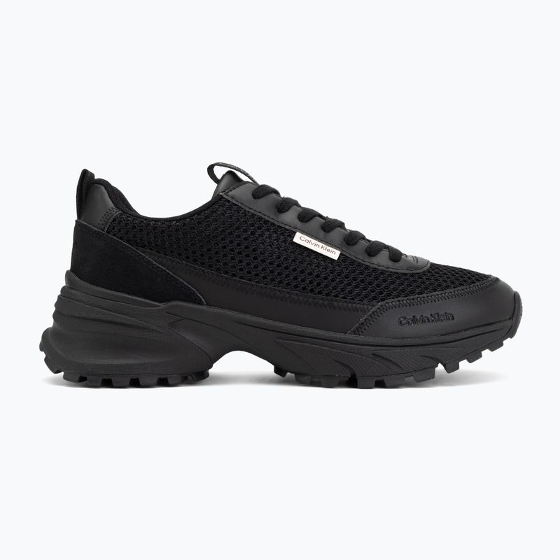 Кросівки жіночі Calvin Klein HW0HW03000 Hike Runner Lup Lin Mesh triple black 2