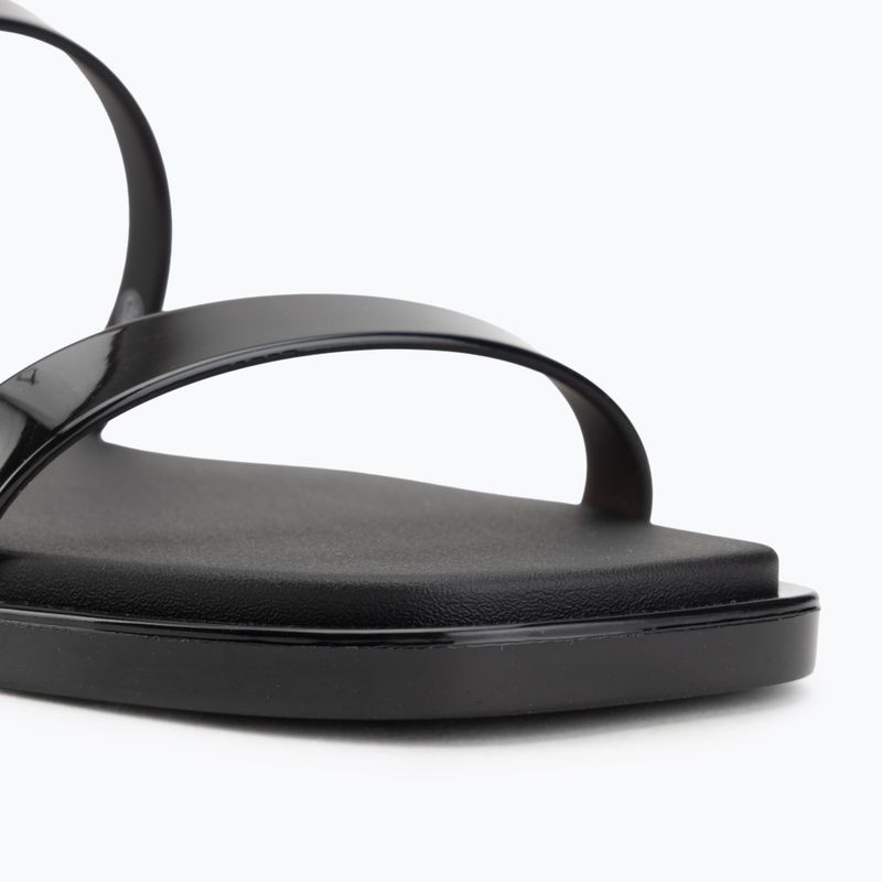 Шльопанці жіночі Calvin Klein HW0HW02963 Jelly Doub Bar Shiny triple black 7