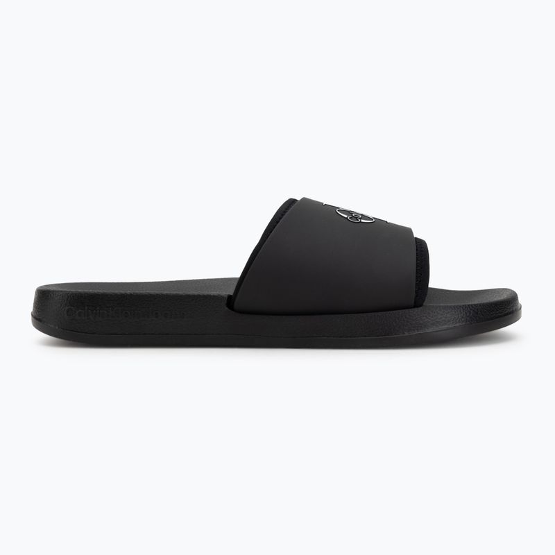 Шльопанці жіночі Calvin Klein Ess Rubber Neoprene black/bright white 2