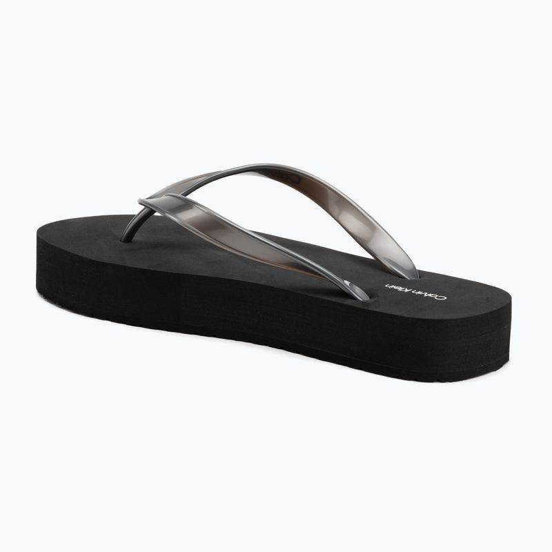 В'єтнамки жіночі Calvin Klein HW0HW03120 Flatform triple black 3