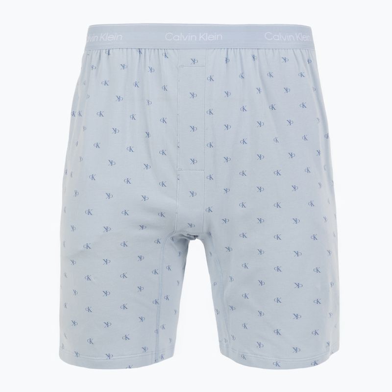 Піжама чоловіча Calvin Klein LV00NM2900 breezy blue top w/diamond logo 6