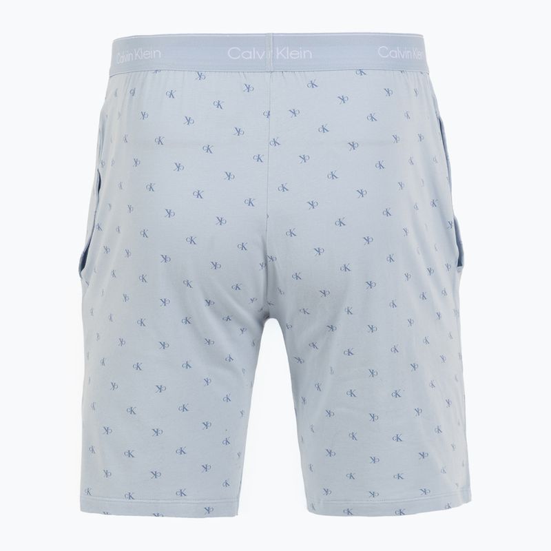 Піжама чоловіча Calvin Klein LV00NM2900 breezy blue top w/diamond logo 7