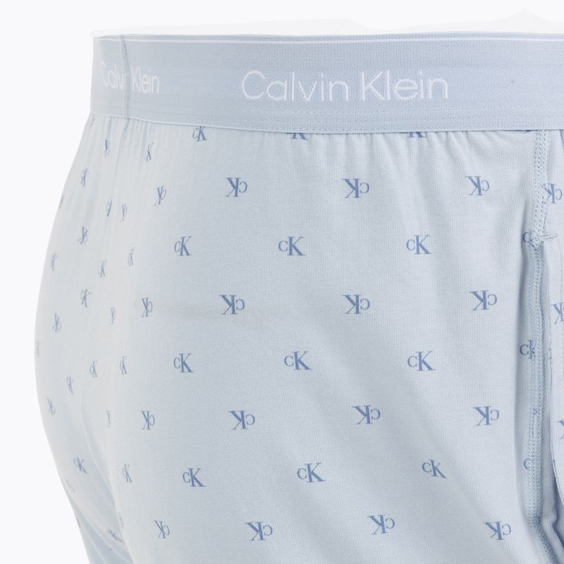 Піжама чоловіча Calvin Klein LV00NM2900 breezy blue top w/diamond logo 8