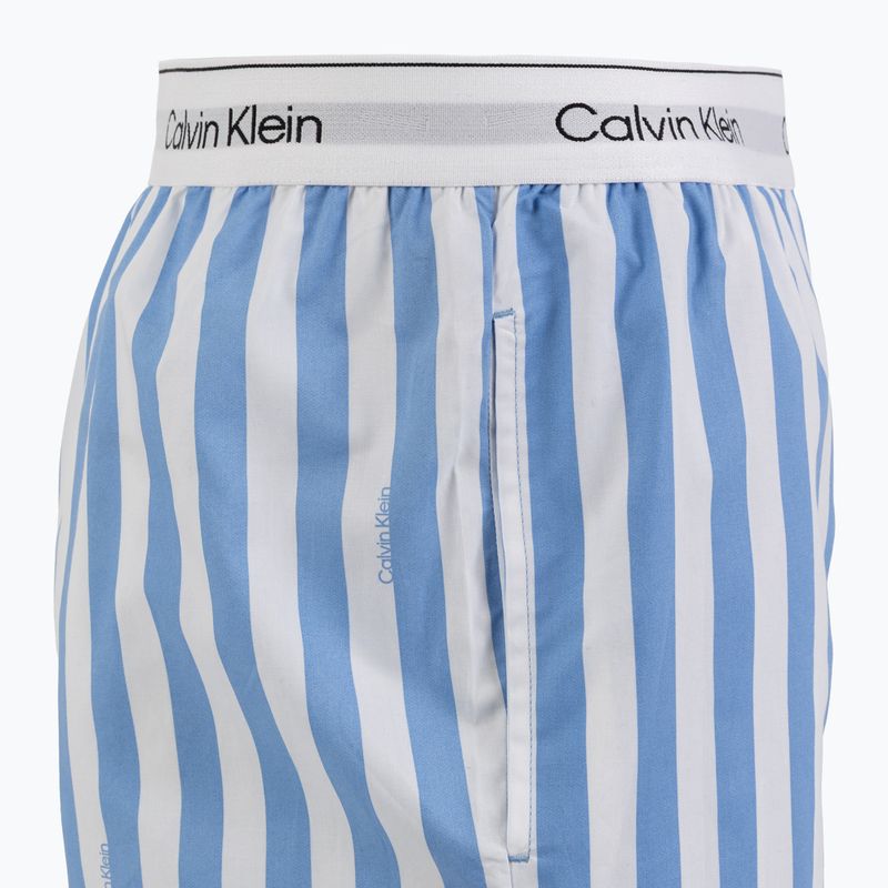 Піжама чоловіча Calvin Klein LV00NM2903 classic white top/vertical boardway 8