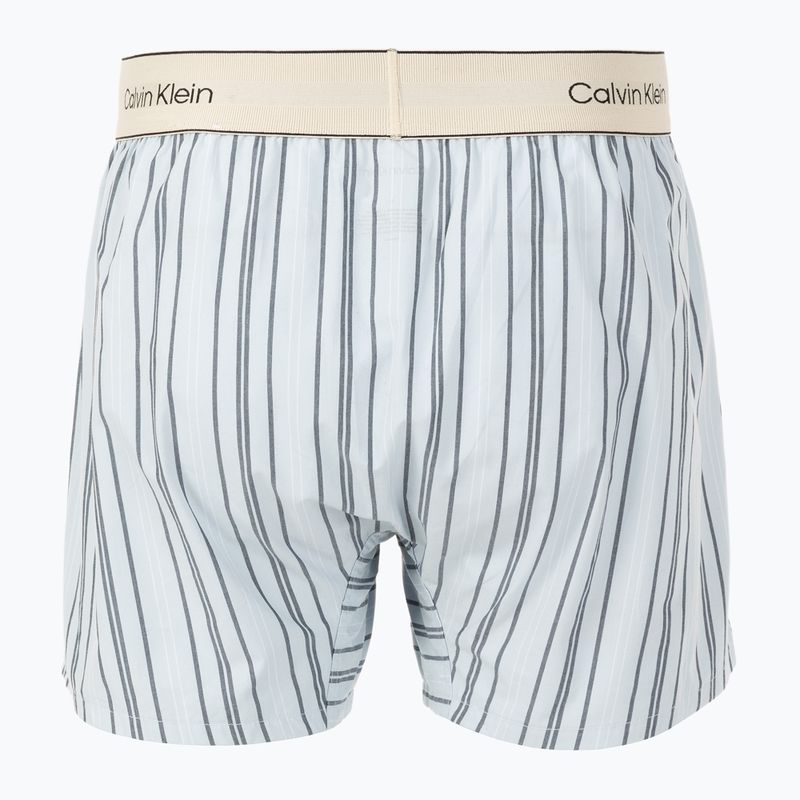 Труси Calvin Klein LV00NM2945 Boxer Trad majorca stripe breezy blue 2