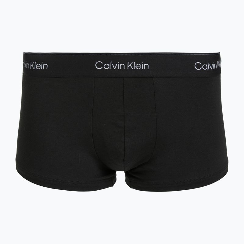 Труси чоловічі Calvin Klein LV00NB4390 Low Rise Trunk 5 пар black wb/blue descent wb/green bi/kahki 6