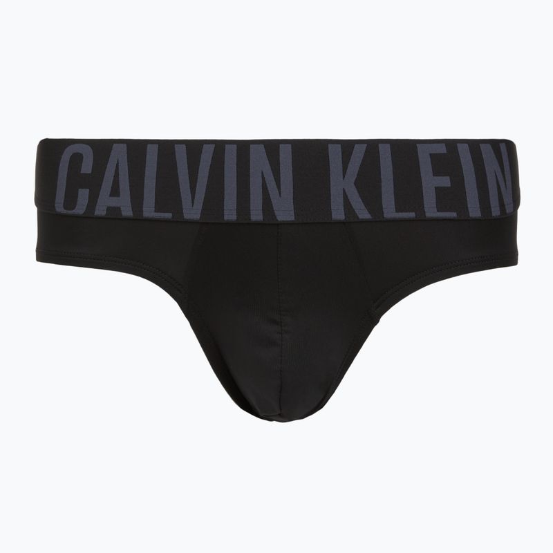 Труси чоловічі Calvin Klein 000NB3610A Hip Brief 3 пари black w/ombre blue logo/black w/c 5