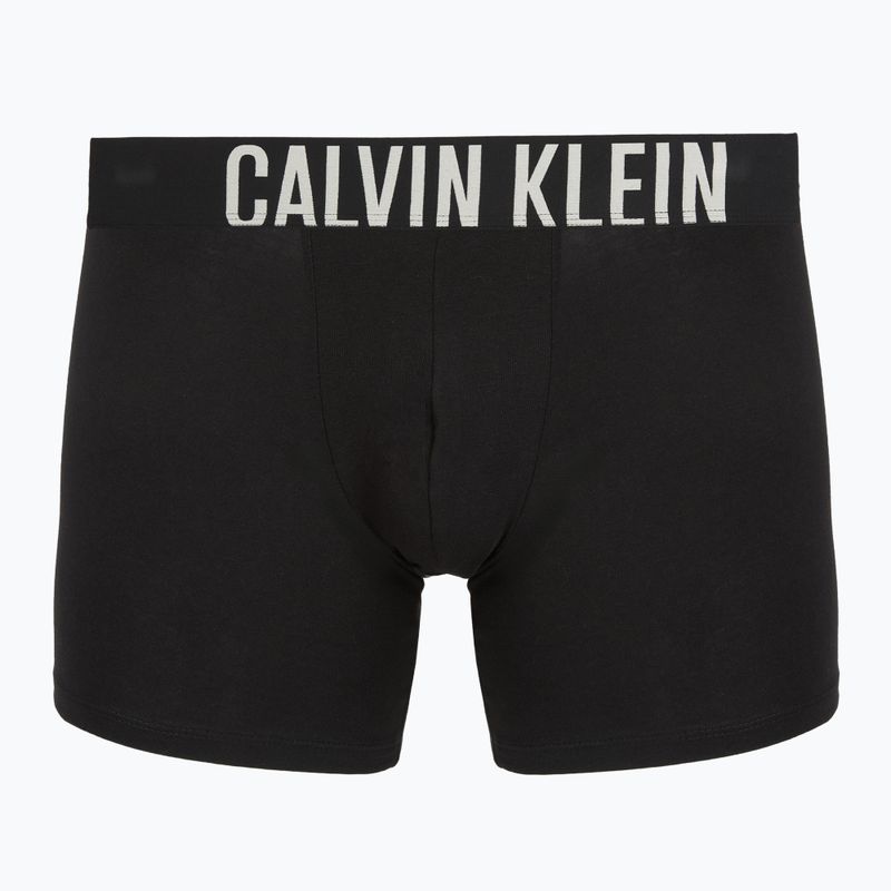 Труси Calvin Klein 000NB3609A Boxer Brief 3 пари black w/oatmeal logo/black w/age 2