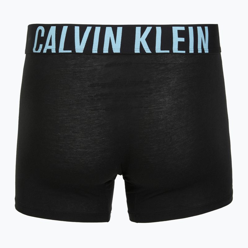 Труси Calvin Klein 000NB3609A Boxer Brief 3 пари black w/harbor mist logo/black w 3