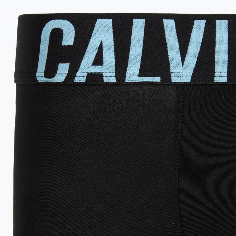 Труси Calvin Klein 000NB3609A Boxer Brief 3 пари black w/harbor mist logo/black w 4
