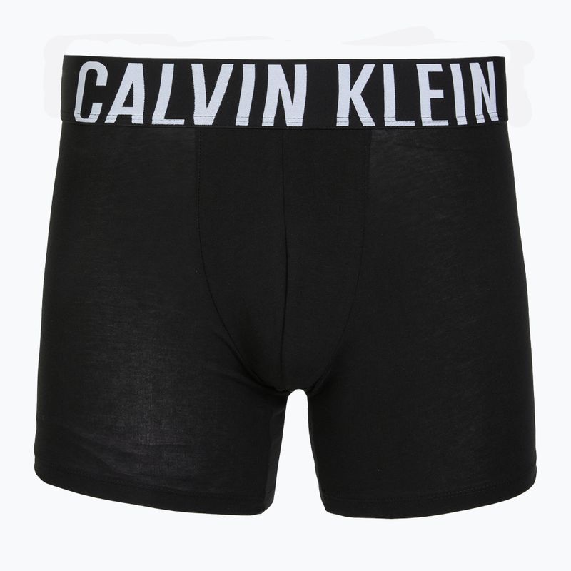 Труси Calvin Klein 000NB3609A Boxer Brief 3 пари black w/harbor mist logo/black w 6