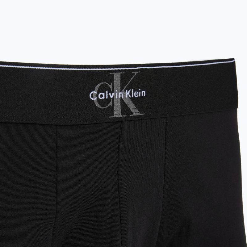 Боксерки чоловічі Calvin Klein LV00NB4472 Trunk 3 pairs black 4