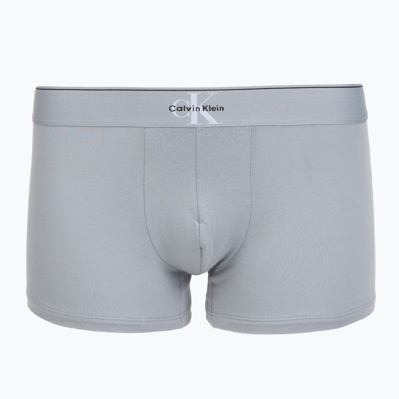 Боксерки чоловічі Calvin Klein LV00NB4472 Trunk 3 pairs black/misty grey/white 5
