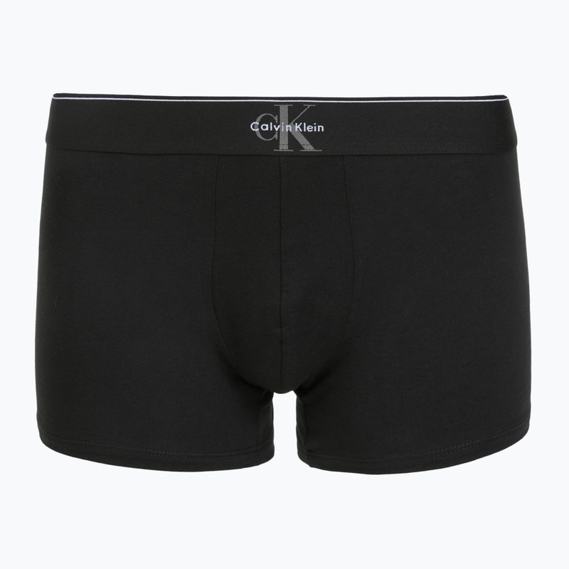 Боксерки чоловічі Calvin Klein LV00NB4472 Trunk 3 pairs black/misty grey/white 6