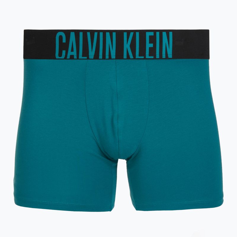 Труси Calvin Klein 000NB3609A Boxer Brief 3 пари oatmeal/aged redwood/bright turquoi 3